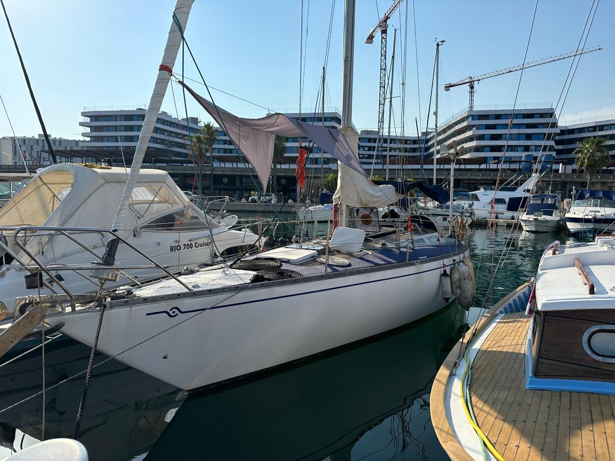 Hotel Unique Wooden Sail Yacht + 2 Bikes Included! San Adrián de Besós Zewnętrze zdjęcie